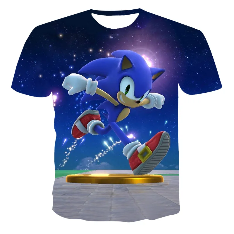 

Men's 3D Printed Short-sleeved T-shirt Fashion Anime Casual T-shirt 2021 Summer 2021 New Style