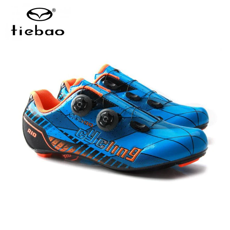 TIEBAO углеродная велосипедная дорожная обувь оригинальная самоблокирующаяся