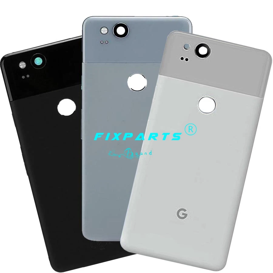 Google Pixel2 XL задняя крышка батареи Дверь Задняя стеклянная чехол 6 0 &quotзапасные