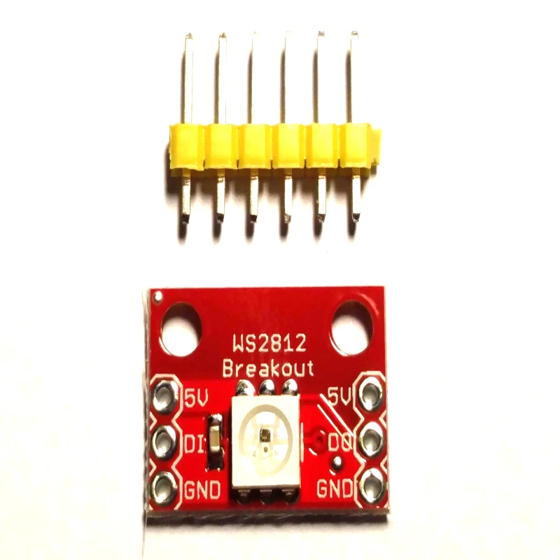 5 шт. WS2812 5050 RGB светодиодный модуль дисплея для Arduino Diy Kit электронный|Модули умного