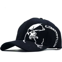100 cotton outdoor men baseball cap skull embroidery hats sports snapback caps for men women unisex