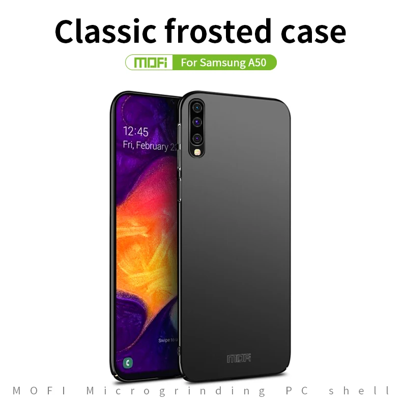 MOFi для samsung Galaxy A50 чехол для ПК жесткий защитный чехол для samsung S10 Plus A40 A20S A10S A70 A60 A50S S10 Lite