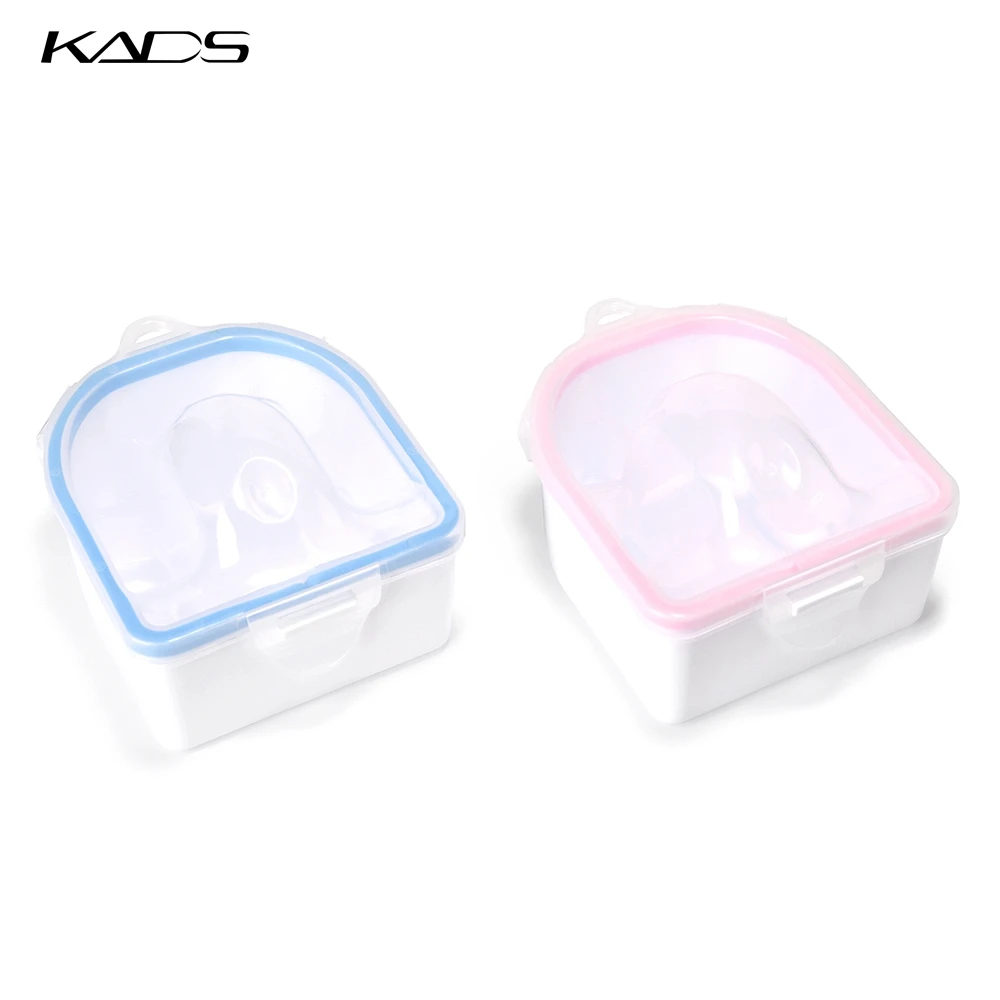 

KADS 2 PCS Nail Soaking Soak Bowl Nail Art Polish Remove Wash Soaker Tray Manicure Spa Tool for Art Polishing Treatment Bowl