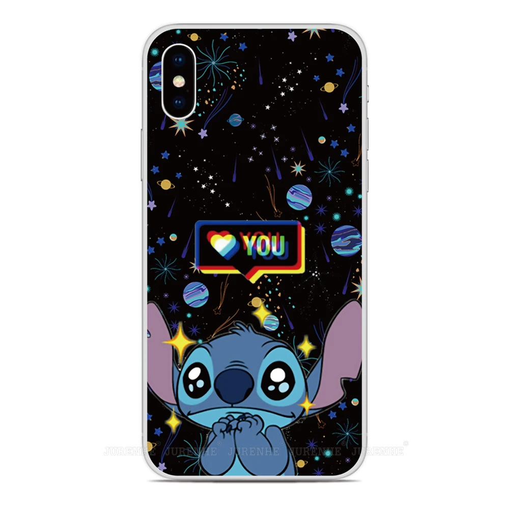 Ститч Ohana Мягкий ТПУ чехол для телефона для Wiko View 2 Go XL/U Feel Lite/Lenny 5 4 Jerry Tommee Harry Sunny 2 3 Plus чехол