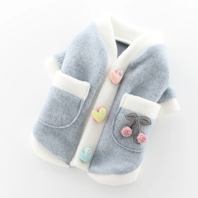 Дизайнерская одежда для маленьких собак домашних животных милая куртка кошек