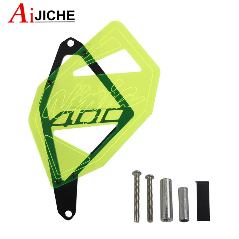 High quality For KAWASAKI NINJA400 2018 2019 2020 Motorcycle Accessories Front Sprocket Chain Guard Cover Engine Cap | Автомобили и