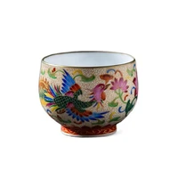 cy porcelain hand painted filigree enamel handmade master cup single cup tea cup tea cup
