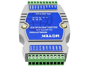 Din-рейка промышленная RS-232/RS-485 до 2 Порты RS-485 концентратор UT-5202 din-рейка |