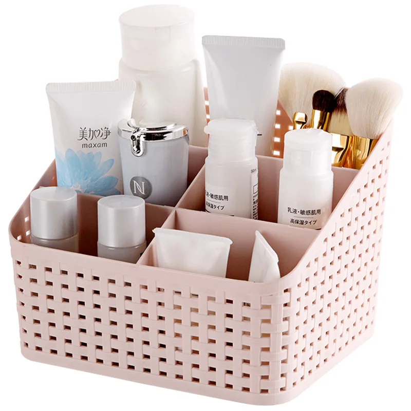 Домашнее офисное хранилище канцелярских товаров контейнер пластиковый полый