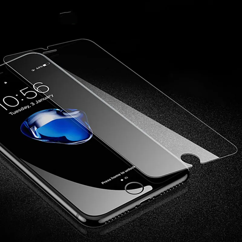 2 шт Защита экрана для iphone X XS XR XSMAX 9H 2.5D Закаленное стекло пленка iphone5 5S 6 6s 6plus 7 7plus 8