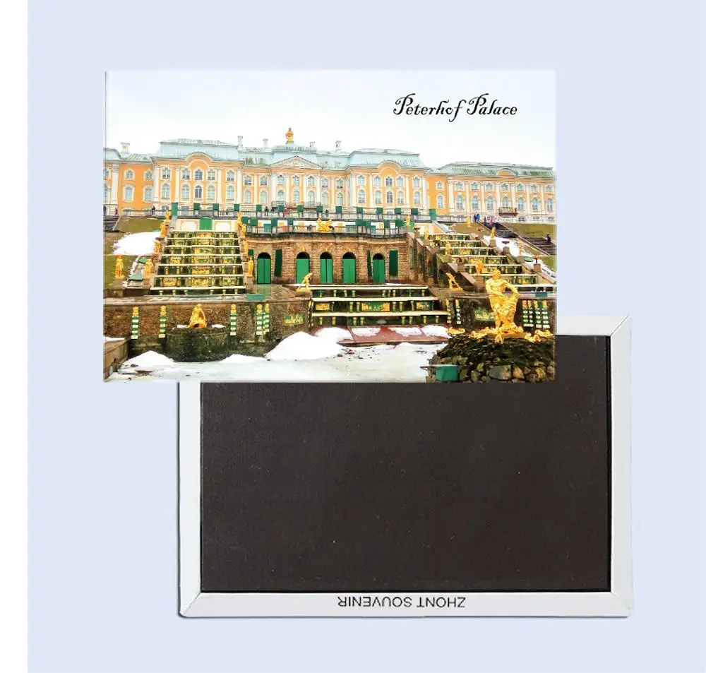 Подарки для путешествий в Россию на лето 78*54 мм Сувенирный магнит холодильник 25224