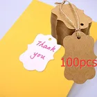 Подвески из крафтовой бумаги для упаковки подарков в разных стилях, ярлыки для свадьбыдня рождения, ярлык с ценой для цветоводежды, украшение для дома