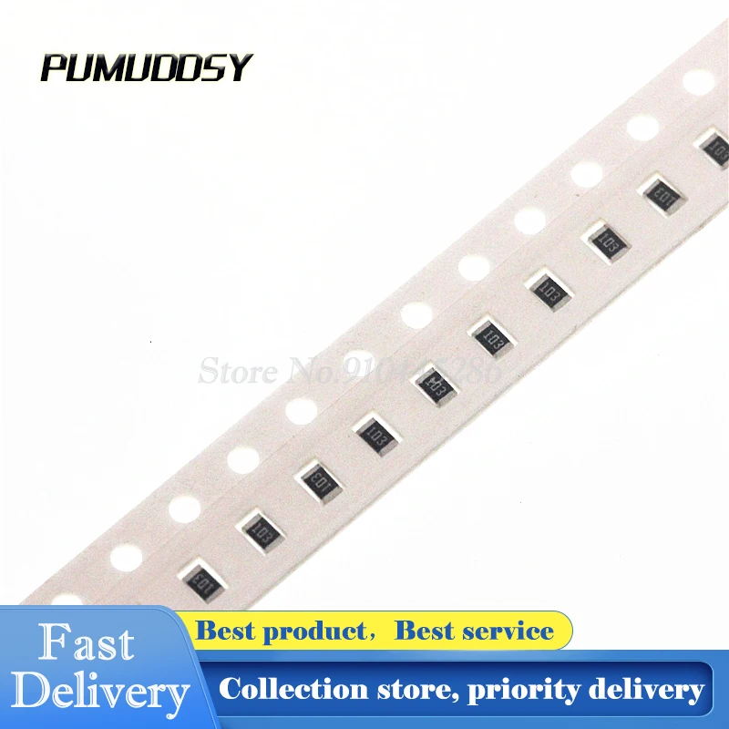 200 шт./лот 0805 SMD резистор 5% 1/4W чип фиксированный Ом 200R 201 сопротивление 0 25 W |