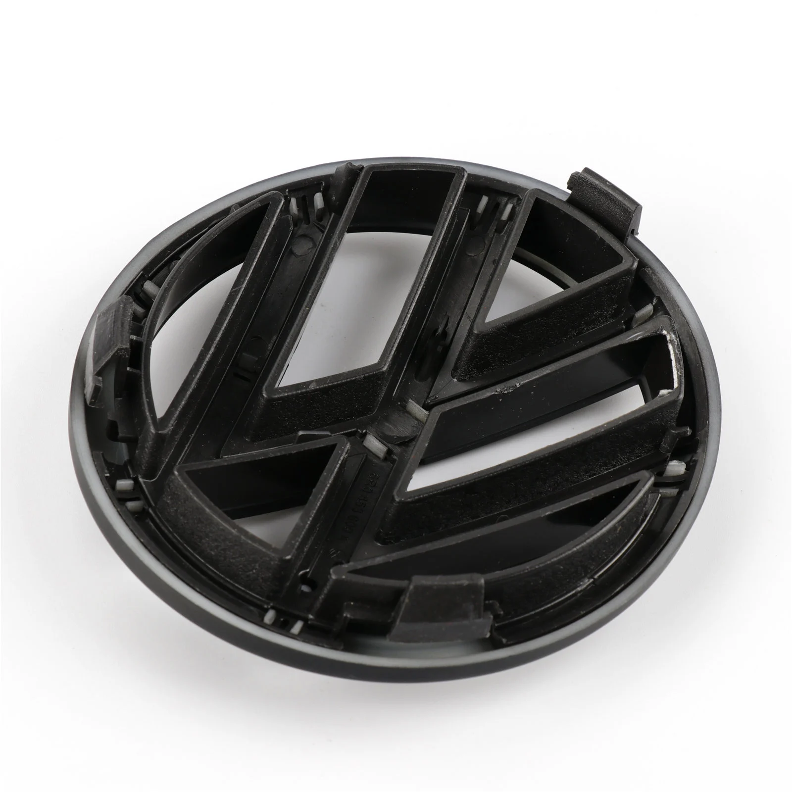 Значок на переднюю решетку 117 мм матовый черный с эмблемой крышку багажника 110 для