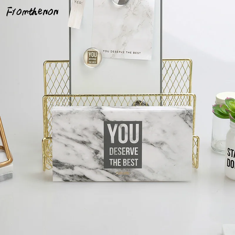 Мраморная серия липкий блокнот для заметок набор с наклейкой коробка