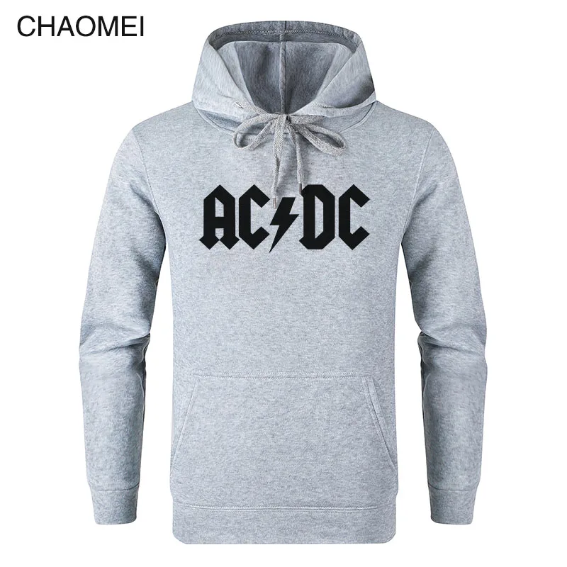 AC DC Толстовка Мужская Хип-Хоп рок группа ACDC обратно в черный толстовки мужские повседневные уличные куртки Толстовка Весна Зима Топы C106 - Цвет: 3