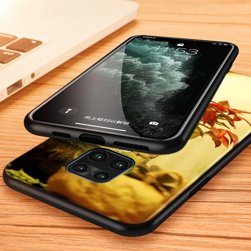 

Silicone Cover Plant Potted Flower Tree For Xiaomi Redmi 9A 9C Note 9 9S Pro Max 8T 8 7 6 5 Pro 5A 4X 4 Prime Phone Case