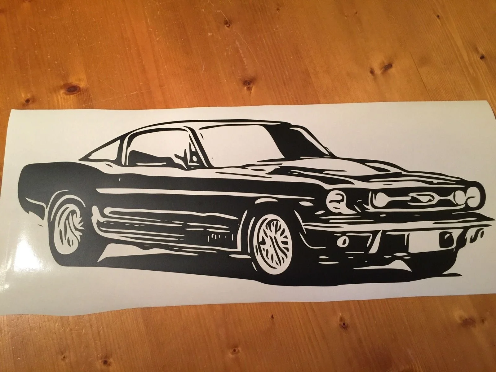 Для Ford Mustang Shelby Muscle * Giant Wall художественная виниловая наклейка различных