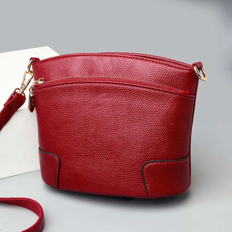 

LANYIBAIGE Designers Women Messenger Bags Females Saddle Bag Cow Leather Crossbody Shoulder Bag Handbag Satchel