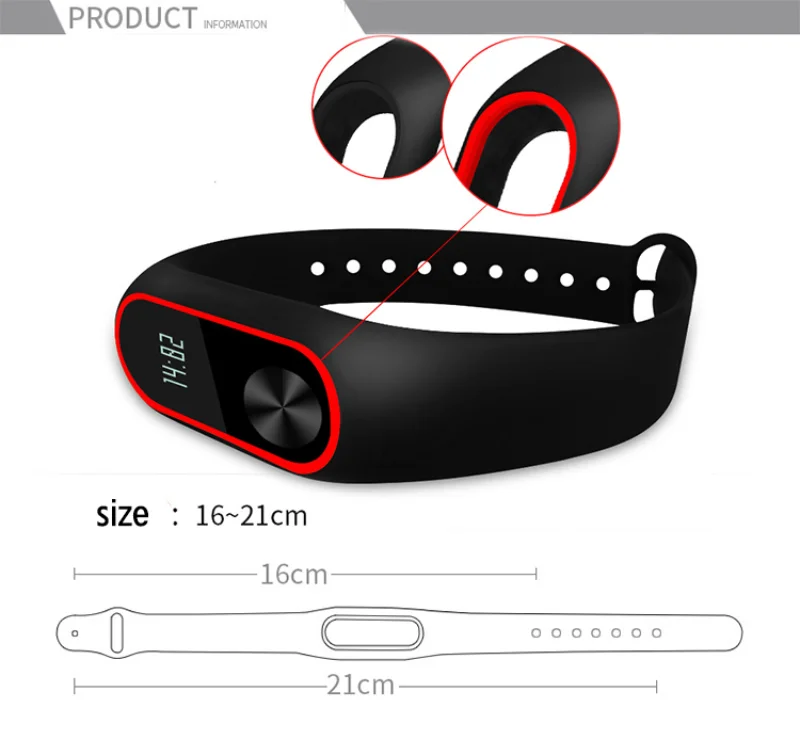 Силиконовый ремешок для Xiaomi Mi Band 2 цветной браслет умного браслета аксессуары |
