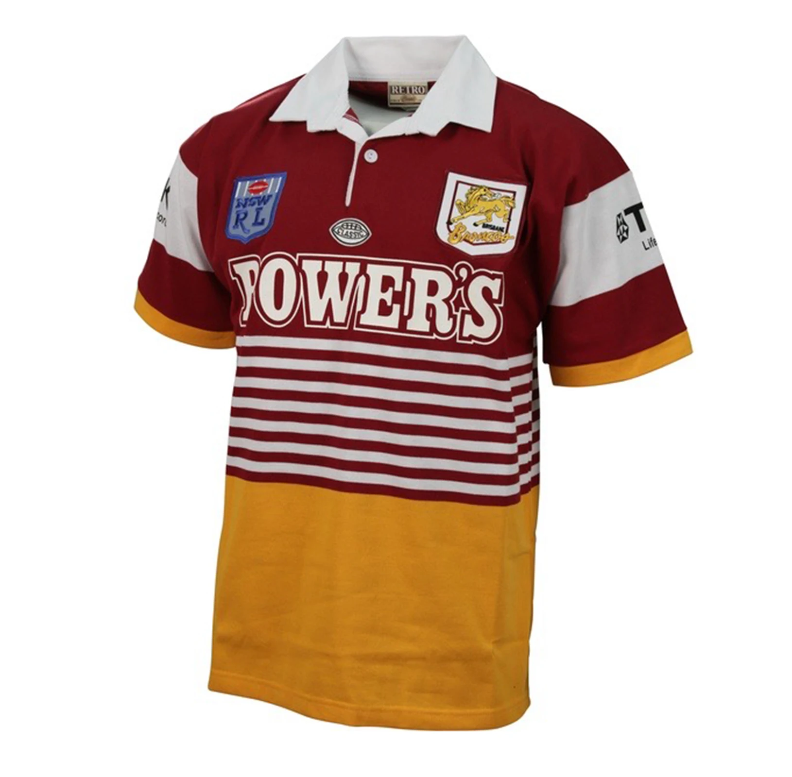 

Brisbane Broncos 1992 Retro Jersey RUGBY JERSEY Sport S-5XL
