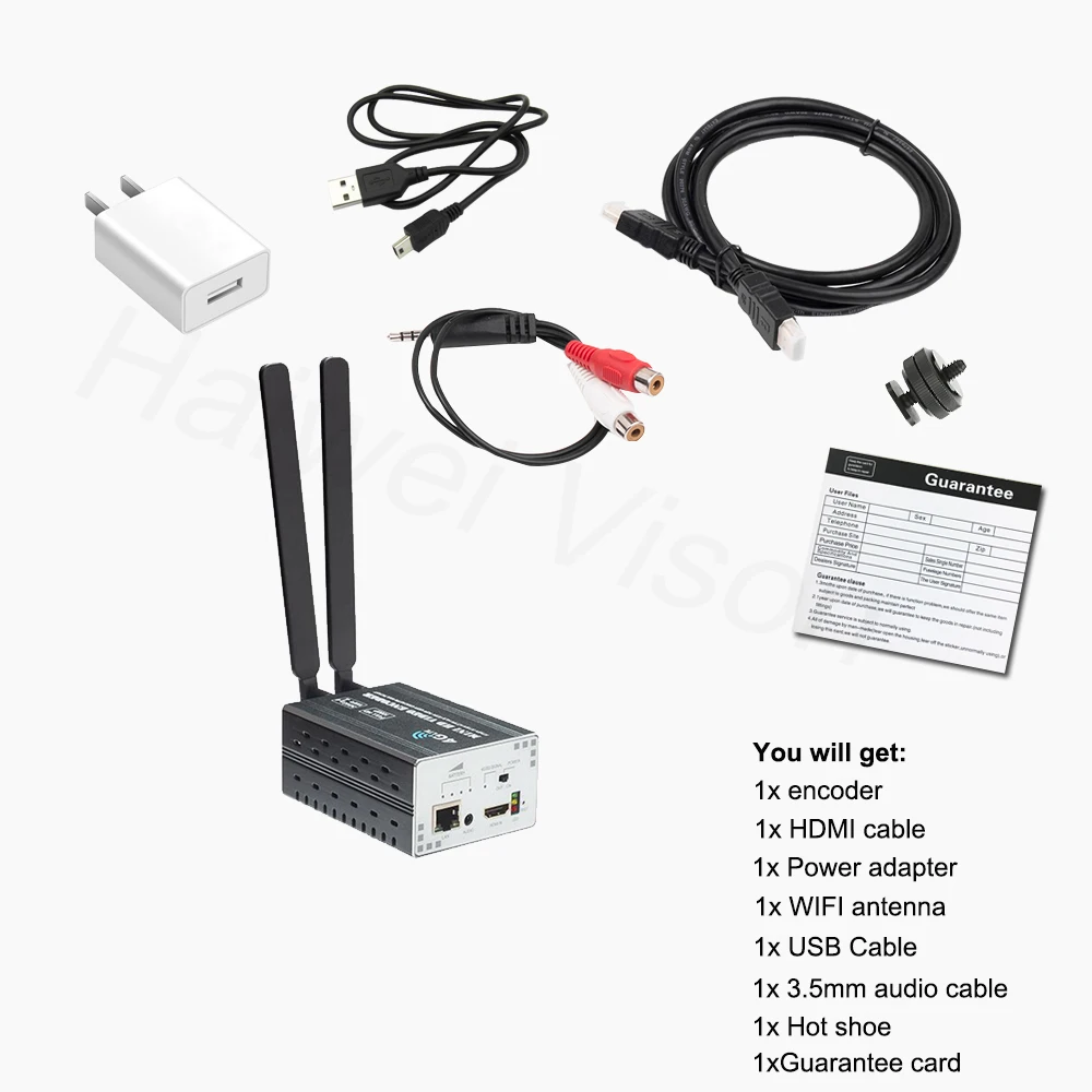 HWCODEC беспроводной HDMI к Ip живое потоковое кодирование, 4G WiFi 1080P HD видео кодировщик H.264/H.265 HEVC MPEG4 IPTV кодировщик