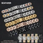 Ремешок для часов, из нержавеющей стали, с приподнятым браслетом