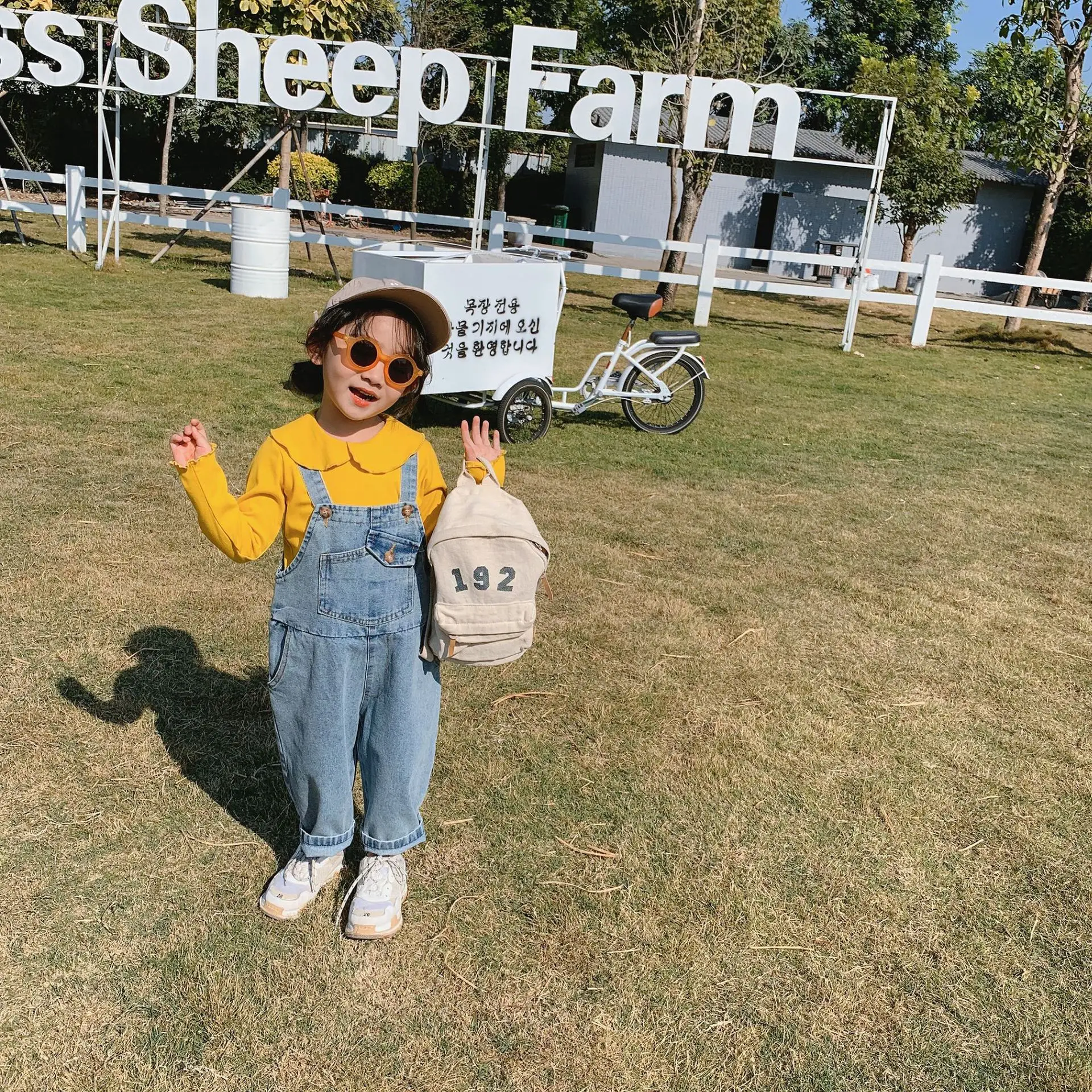 Комбинезон для девочек Новинка 2020 г. Весенняя детская одежда джинсы малышей