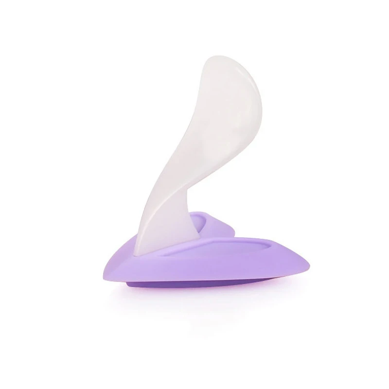 Фиолетовая бритва бикини в форме сердца треугольник прямая Лобковая триммер для