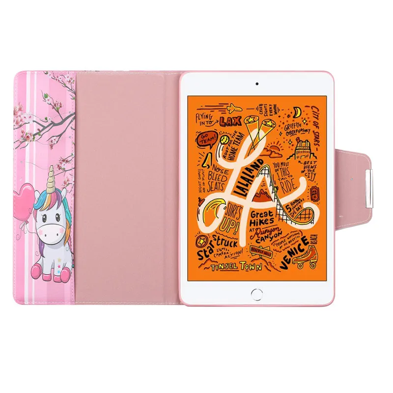 Чехол для iPad Mini 5 чехол планшета с милым единорогом пандой кошкой 4 3 2 1 7 9