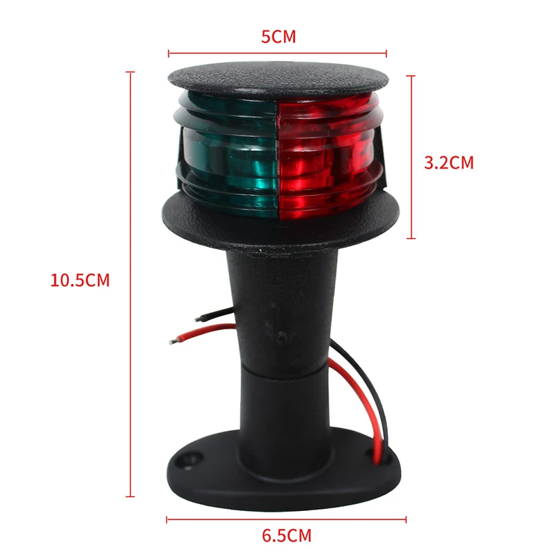 12/24V зелено красный правой противотуманные фары светодиодные навигация