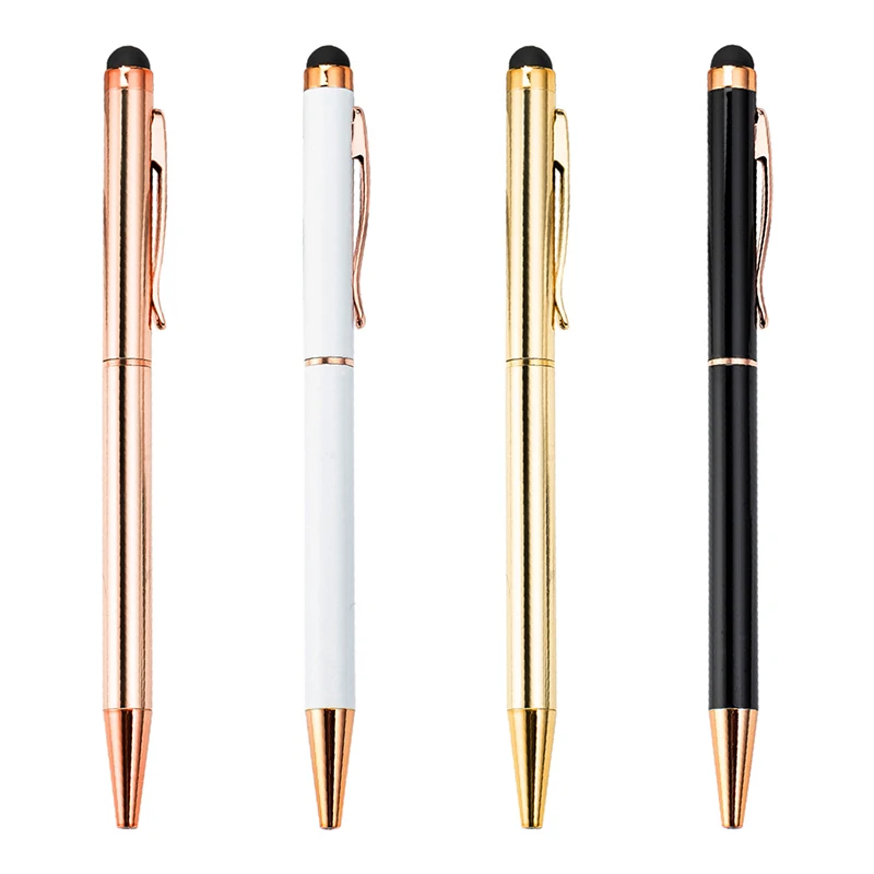 

Metal Rotating Ballpoint Pen Touch Screen Pen Advertising Gift Pen Business Supplies School Stationary Custom Writin