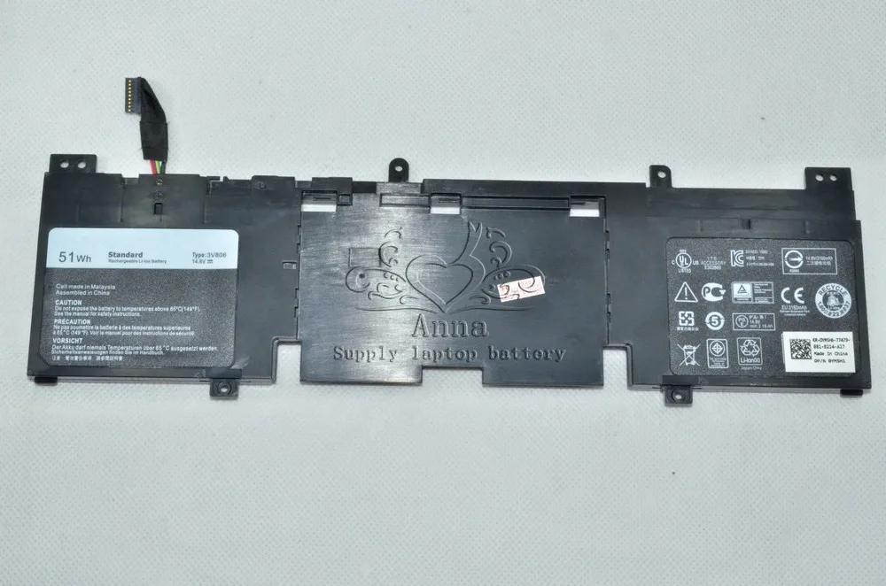 Оригинальный аккумулятор JIGU 3V806 для ноутбука DELL Alienware 13 ECHO QHD серии ноутбуков 1 5