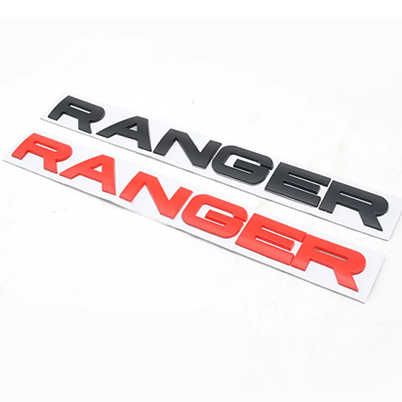 Для Ford Ranger t6 t7 решетка верхний логотип письмо гриль RANGER 3D эмблема оригинальный