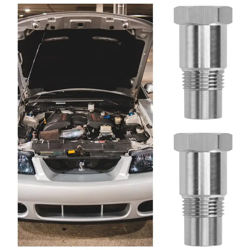 

2pcs Car Oxygen Sensor Accessory Stainless Steel Reliable Car Oxygen Sensor Car Oxygen Plug