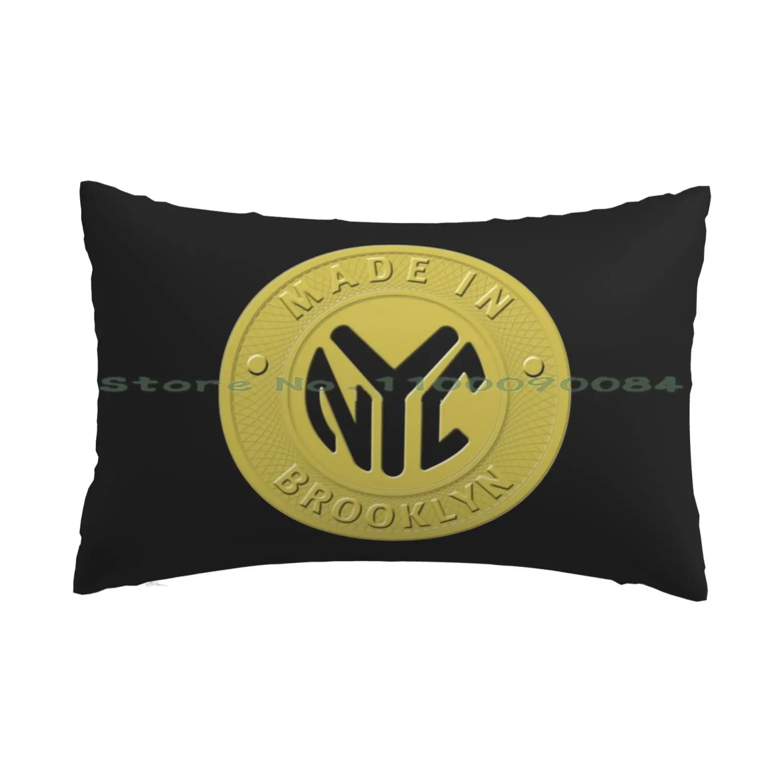 

Made In New York Brooklyn Pillow Case 20x30 50*75 Sofa Bedroom New York City New York Native Born In Ny Big Subway Token Made