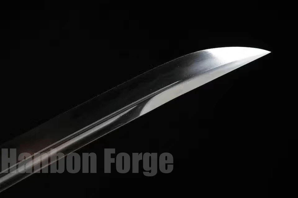 

Dragon Chinese Sword Sabre Dao Broadsword Folded Steel Clay Temper Hazuya Polish Blade