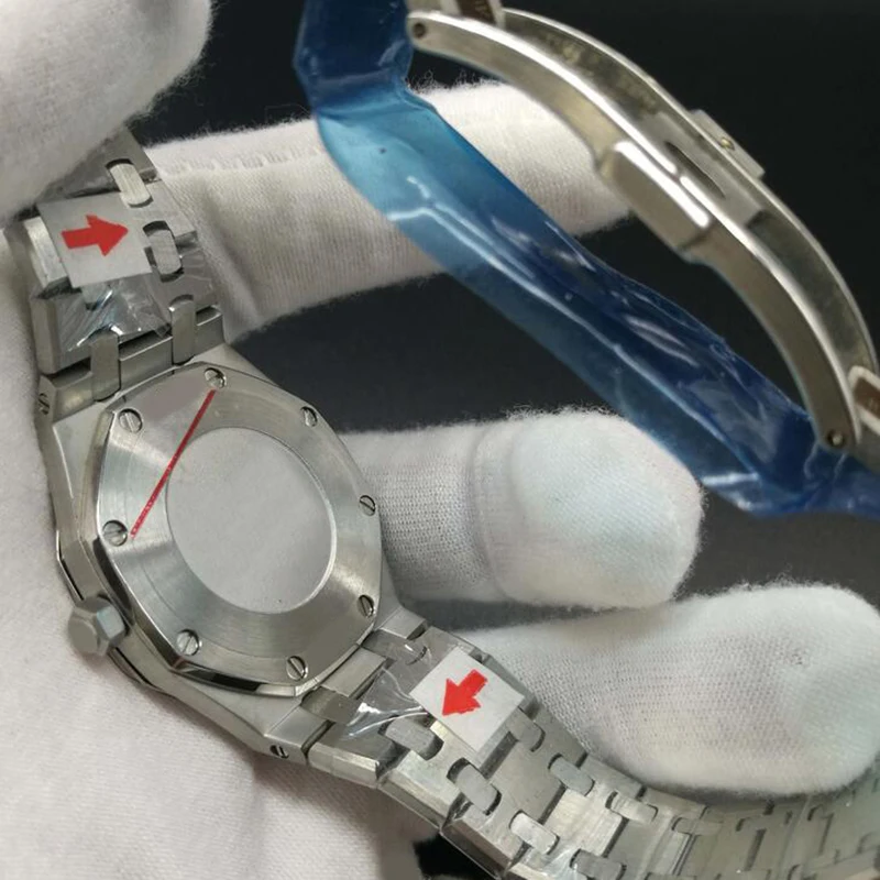 2020 luxury QUARTZ watch sapphire glass AAA quality 33mm women size silver case blue dial Royal ladies Watches A-p style | Наручные часы