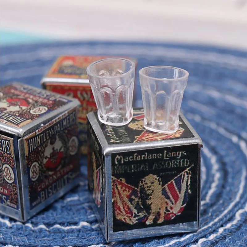 

5Pcs 1:12 Dollhouse Miniature Water Cups Dollhouse Kitchen Accessories Toys
