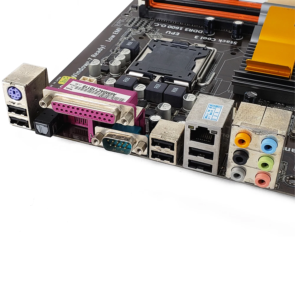 Материнская плата Asus P5P43TD для настольных ПК P43 с разъемом LGA 775 для Core 2 Duo DDR3 16G SATA2 ATX оригинальная б/у материнская плата