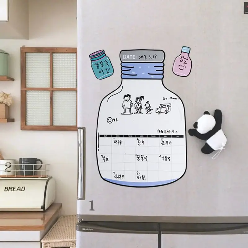 Мягкая Магнитная детская доска для рисования фригератор меню ручки бутылка