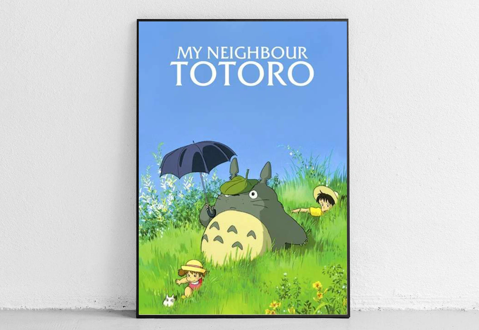 Японские плакаты с изображением знаменитого персонажа аниме Тоторо постеры