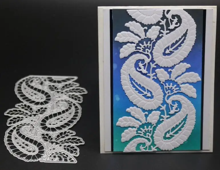 8.5X14cm YINISE лесная записная книжка с отрывными листами заготовки из металла режущие штампы для трафареты для скрапбукинга DIY открытки в альбом украшения тиснение высечки вырезать умирают плесень Записки бумага ремесло нож - Цвет: 8.5X14cm
