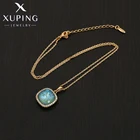 Xuping модные ювелирные изделия, Новое поступление, квадратная подвеска с кристаллами, ожерелье для женщин и девушек, подарок A00332695