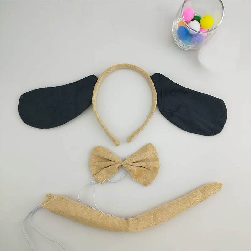 Детская повязка на голову с ушками далманской собаки для взрослых Повязка