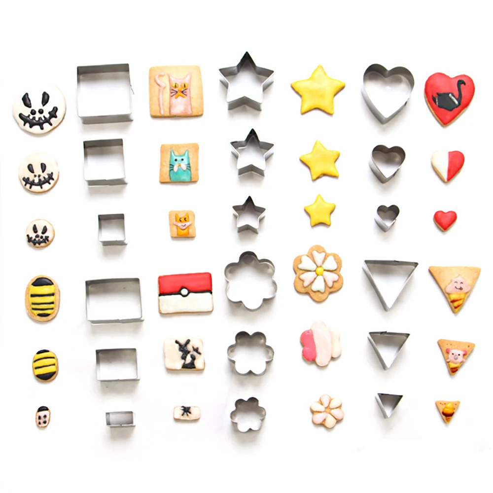 24 шт. простые и практичные рождественские инструменты для украшения тортов из