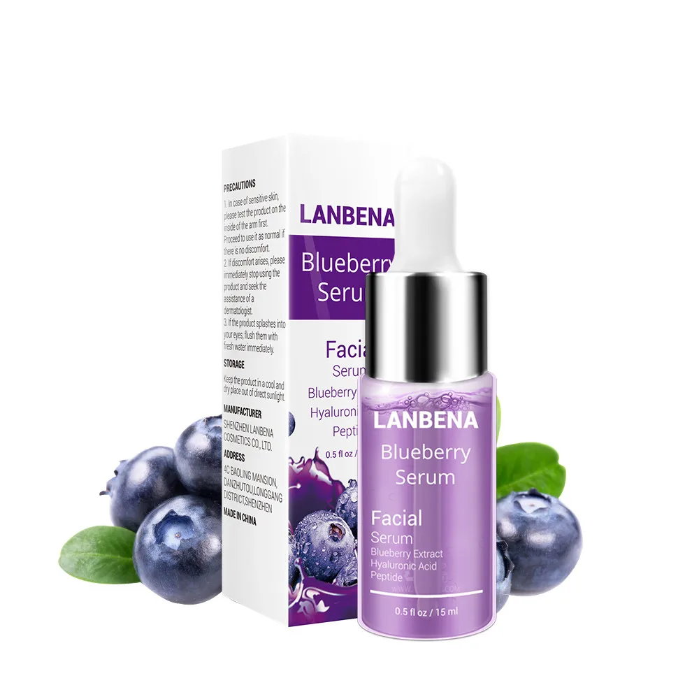 LANBENA Blueberry гиалуроновая восстанавливающая жидкая коллагеновая - Цена: 