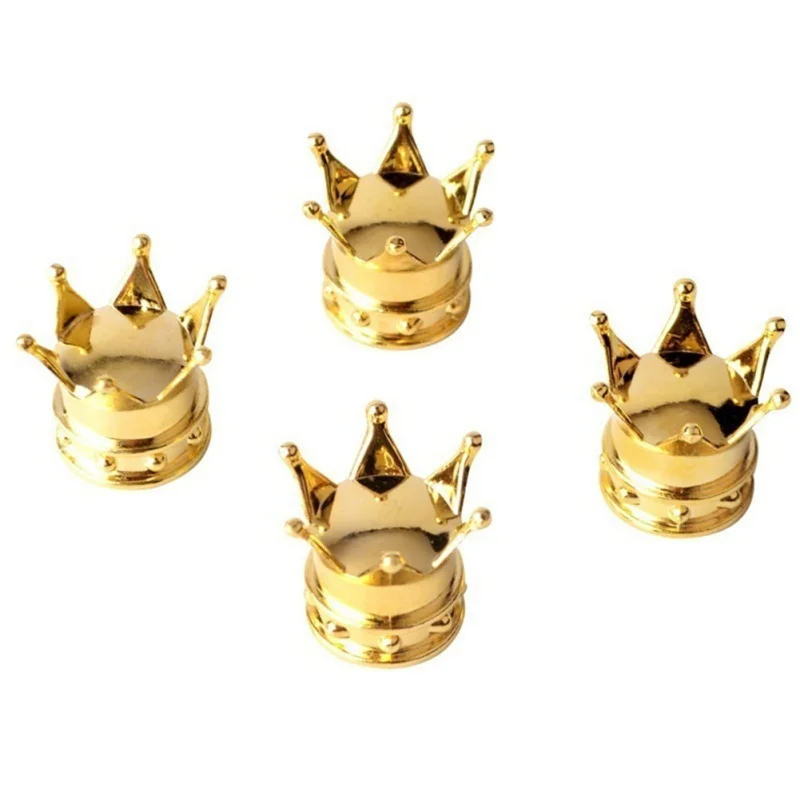 Главная 4 шт. пневматические автомобильные клапаны Корона колеса воздушные