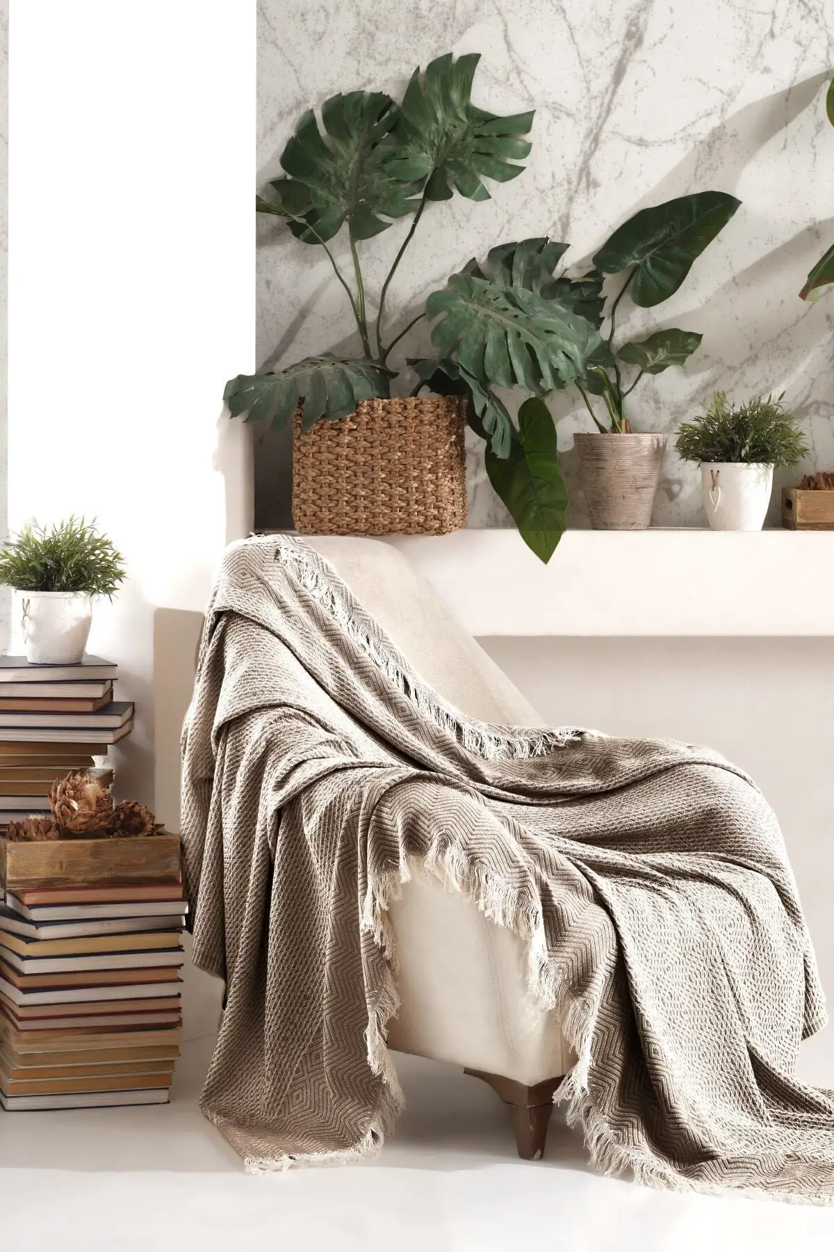 

Cotton Seat Cover 170x220 Cm Ethnic-Coffee
