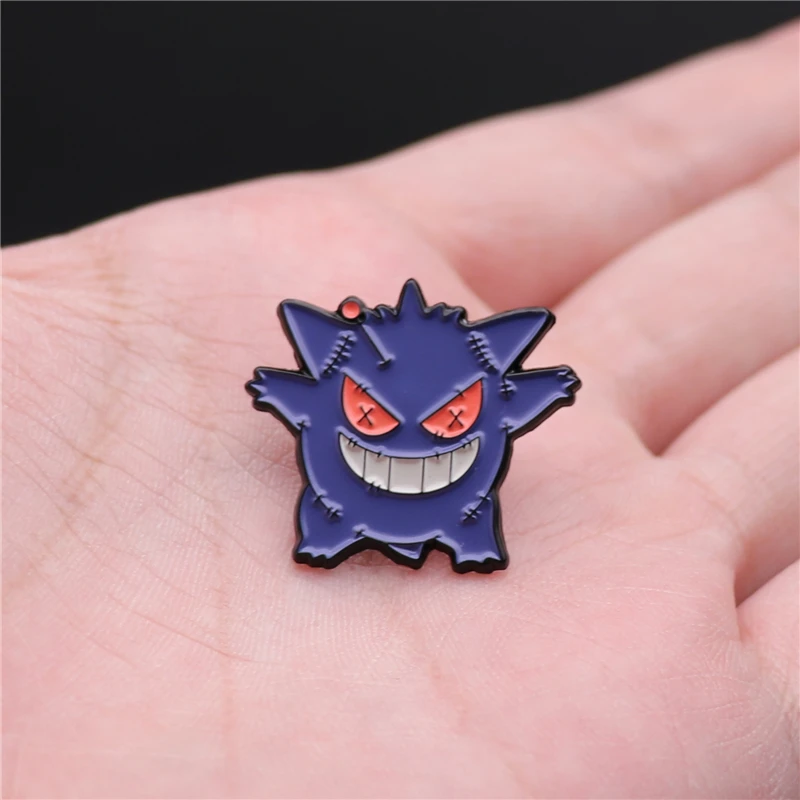 Аниме Покемон пин Пикачу Брошь Косплей костюмы Аксессуары значок Mewtwo Charmander Gengar